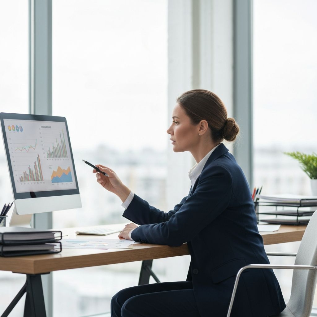 Business owner looking toward the future with confidence